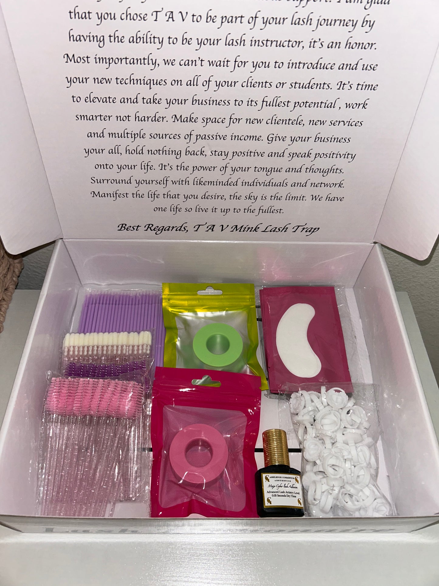 Lash Supply Box
