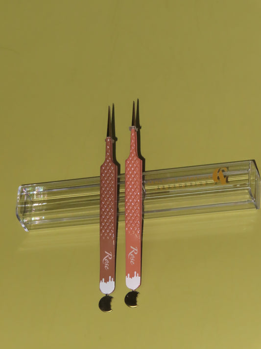 Rose Tweezer | Isolation & Application Tweezer