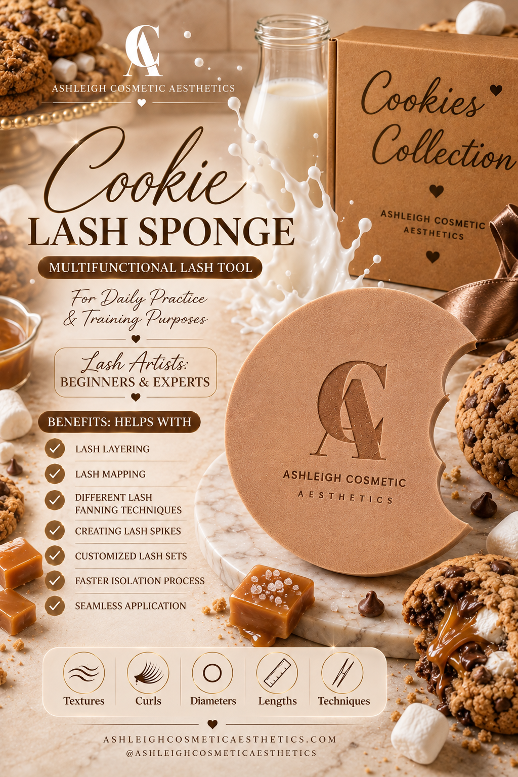 The Cookie Lash Sponge